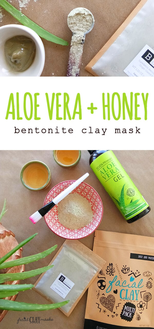 Aloe Vera Clay Mask Recipe DIY