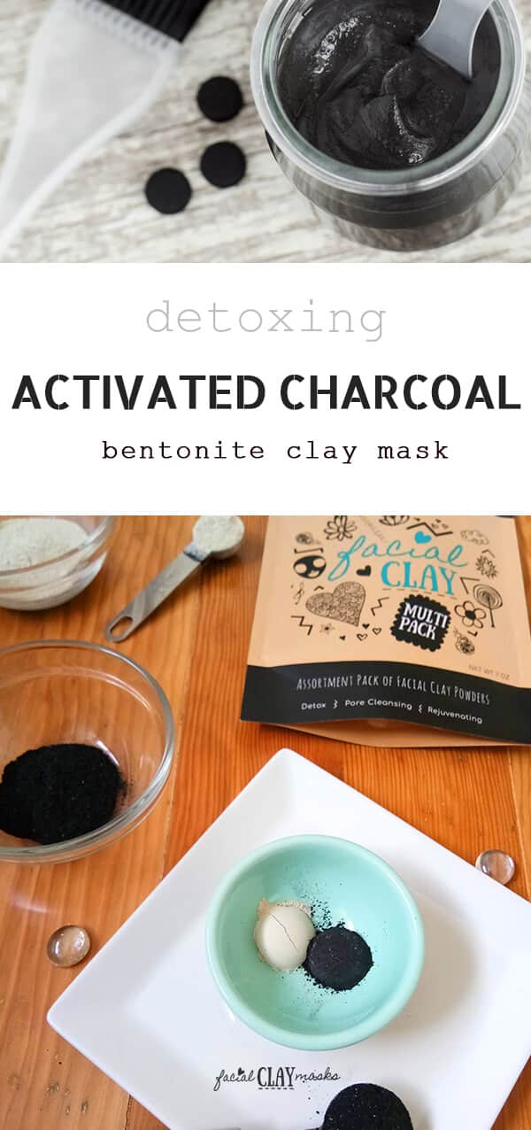 Detoxing Activated Charcoal and Bentonite Clay Face Mask Recipe