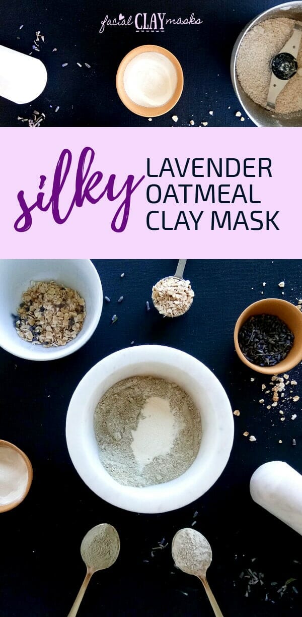 Lavendar Oatmeal Clay Mask Dry Recipe