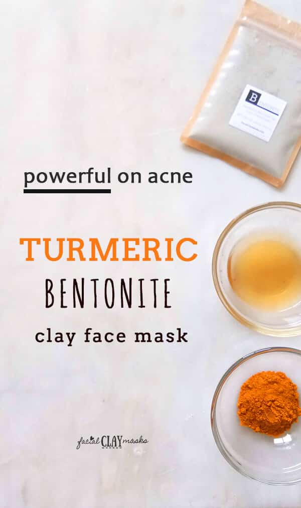 Bentonite Turmeric Mask - Crazy good on Acne 7