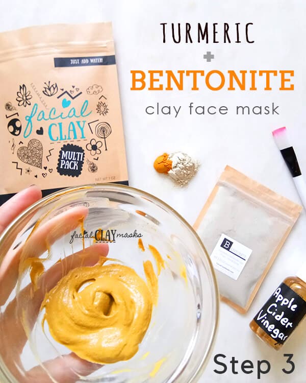 Bentonite Turmeric Mask - Crazy good on Acne 6