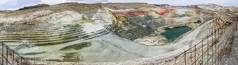 Bentonite Clay Quarry in Greece