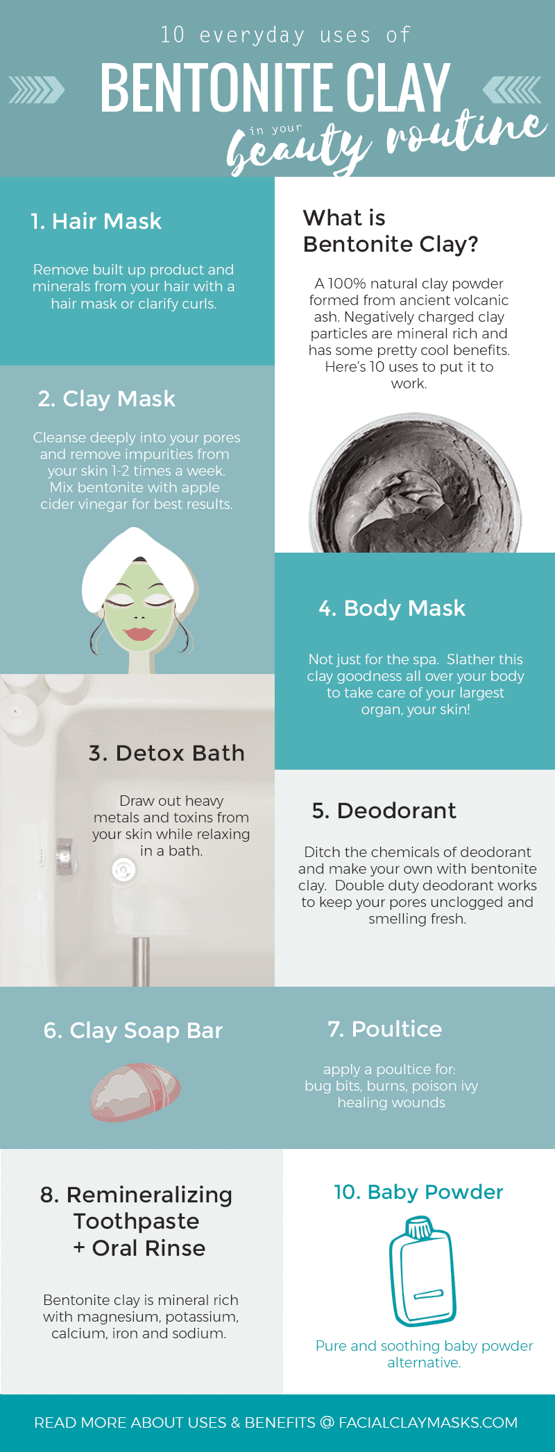 Definitive Guide to Bentonite Clay + 10 Everyday Uses and Benefits 11