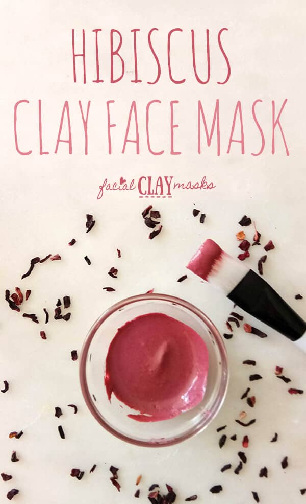 Hibiscus Clay Face Mask