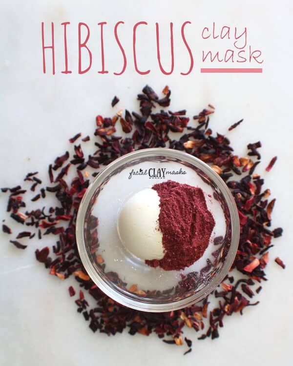 Simple Hibiscus Clay Mask 5