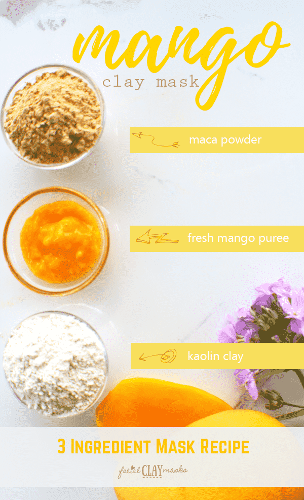 Mango Face Mask | 3 ingredient DIY face mask recipe