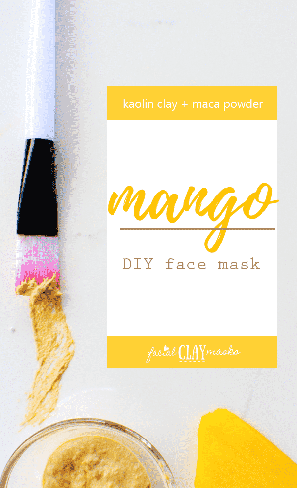 Mango DIY Face Mask Recipe