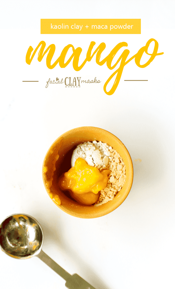 Mango Puree Face Mask How to Instructions