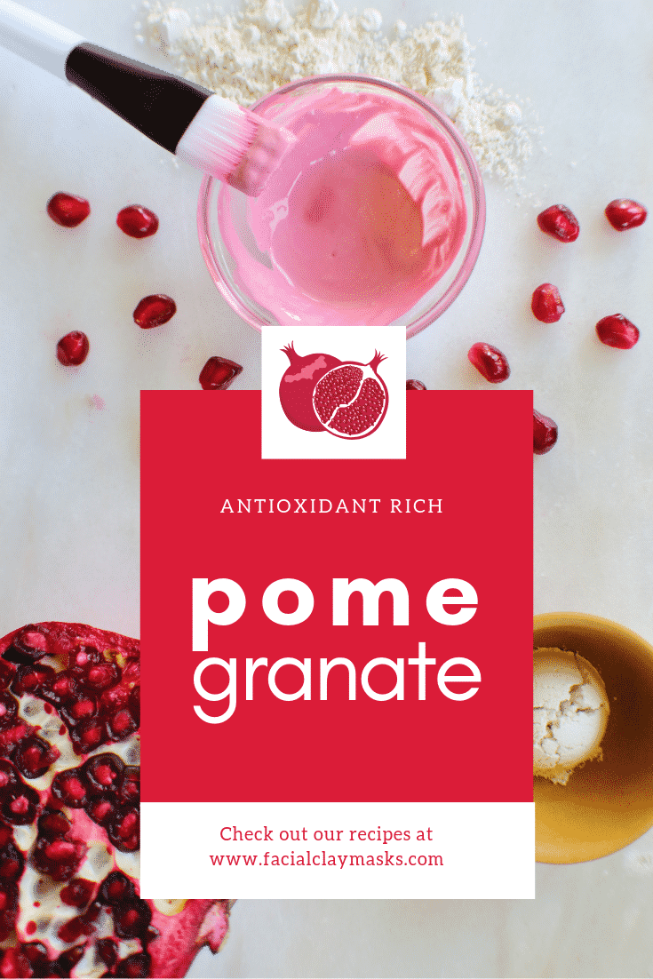 Antioxidant Rich Pomegranate Face Mask