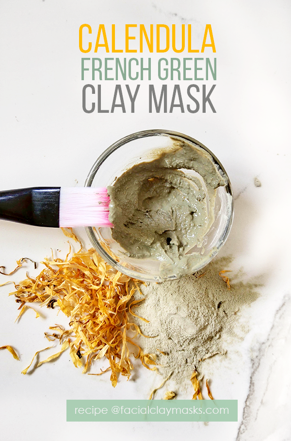How to Mix Calendula Face Mask Recipe