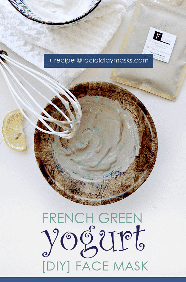 French Green Clay and Yogurt Face Mask 1