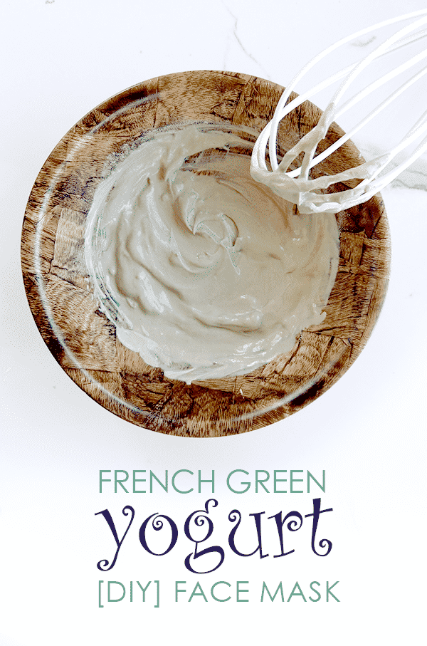 French Green Clay and Yogurt Face Mask 4
