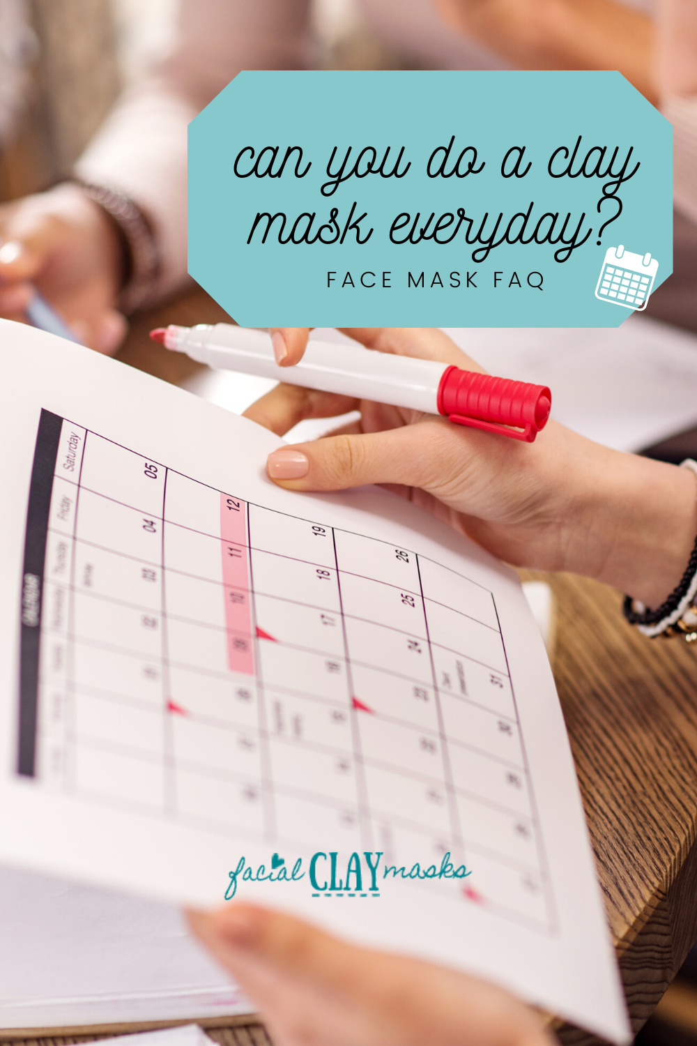 Can you use a clay mask everyday? 1