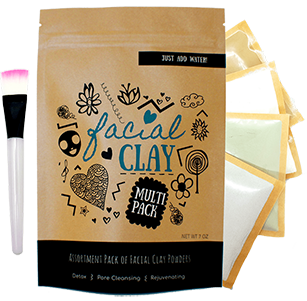 Facial Clay Mask Assortment Pack